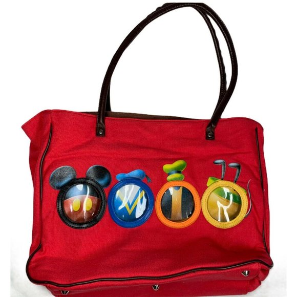 Disney Handbags - Disney Shopping Picture Travel Canvas Tote